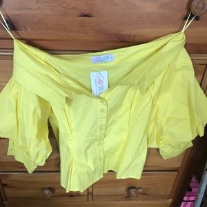 Off the shoulder shirt